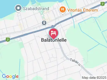 Part Hotel Balatonlelle a térképen