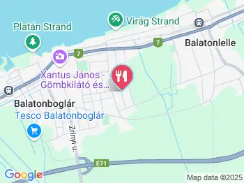 Pizzéria Olivera Balatonlelle a térképen