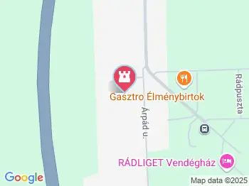 Rádpusztai Lovascentrum Balatonlelle a térképen