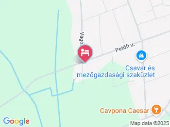 Rózsa Apartman Balatonlelle a térképen