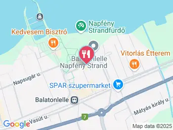Sissy Büfé Balatonlelle a térképen