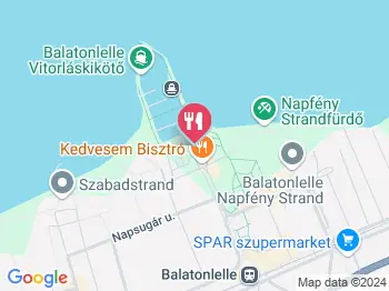 Szalay Cukrászda Balatonlelle a térképen