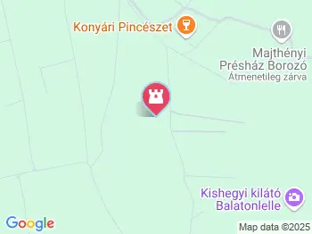 Szent Donát kápolna Balatonlelle a térképen