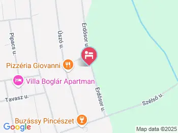 Villa Elisabeth Balatonlelle a térképen