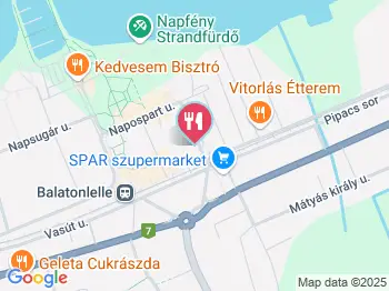 Y Cocktail Bar & Club Balatonlelle a térképen