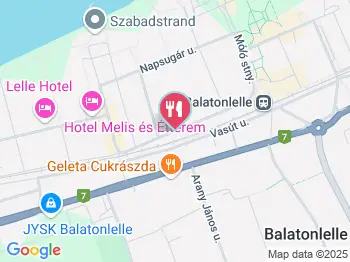 Zsúr Café & Fagylaltozó Balatonlelle a térképen