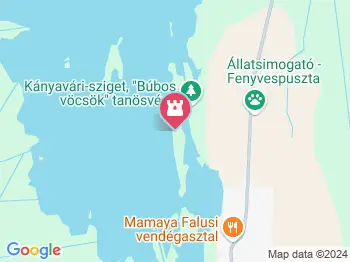 Kányavári-sziget Nagy kilátó Balatonmagyaród a térképen