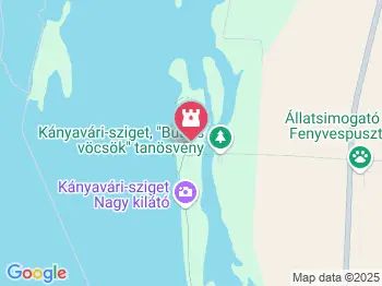 Kányavári-sziget Balatonmagyaród a térképen