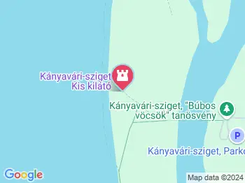 Kányavári-sziget Kis kilátó Balatonmagyaród a térképen
