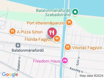 Gyufa Büfé Balatonmáriafürdő a térképen