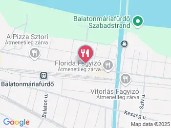 Hableány Étterem, Pizzéria Balatonmáriafürdő a térképen