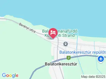 Hulej Nyaralóház Balatonmáriafürdő a térképen