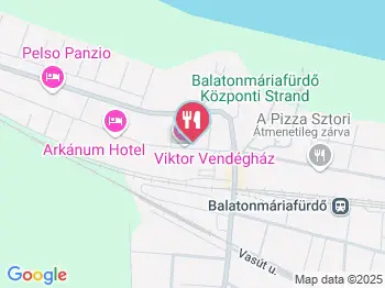 Müller-Pingvin Cukrászda Balatonmáriafürdő a térképen