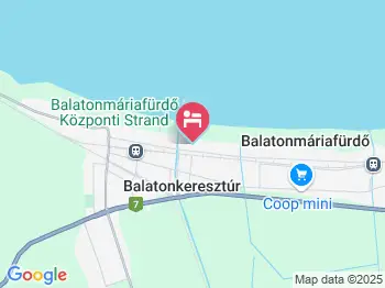Muzsik Apartmanház Balatonmáriafürdő a térképen