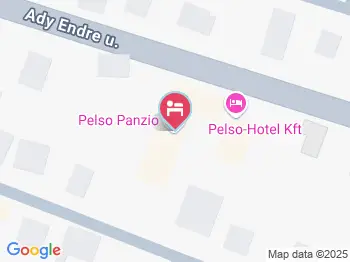 Pelso Panzió Balatonmáriafürdő a térképen