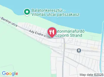 Pillangó Étterem Balatonmáriafürdő a térképen