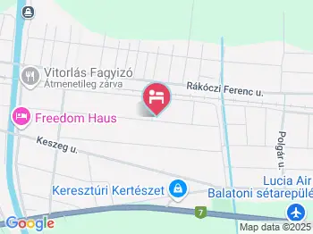 Tamási Nyaralóház Balatonmáriafürdő a térképen