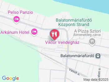 Viktor Bor- & Vendégház étterme Balatonmáriafürdő a térképen