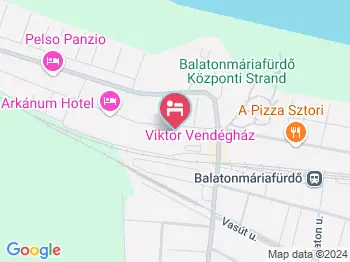 Viktor Bor- & Vendégház Balatonmáriafürdő a térképen