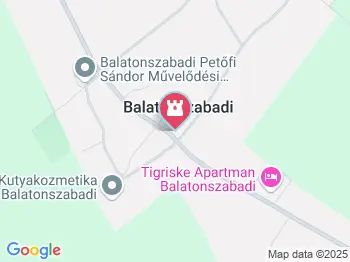 Trianon emlékmű Balatonszabadi a térképen