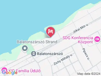 Angele Pihenőház Balatonszárszó a térképen