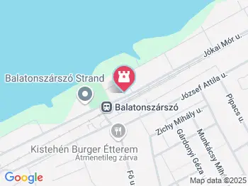 Csukás Színház Balatonszárszó a térképen