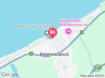 Dóra Apartman Balatonszárszó a térképen