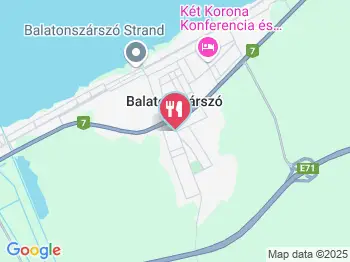 Gémes Vendégház Balatonszárszó a térképen