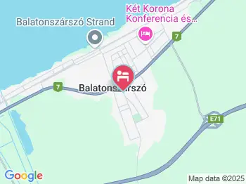 Gémes Vendégház és Étterem Balatonszárszó a térképen