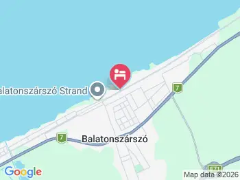 Lander Nyaraló Balatonszárszó a térképen