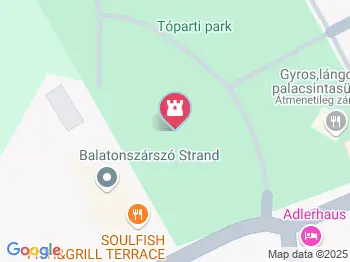 Nő lanttal szobor Balatonszárszó a térképen