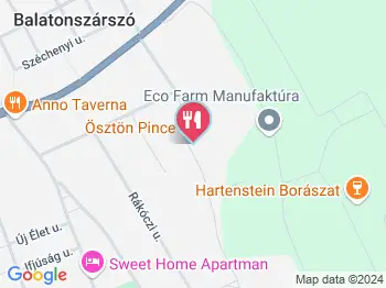 Ösztön Pince Balatonszárszó a térképen