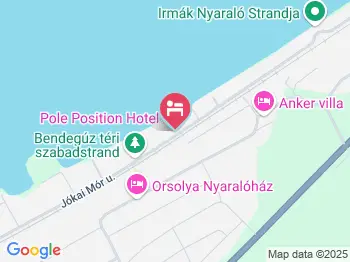 Pole Position Beach Hotel Balatonszárszó a térképen