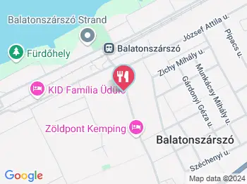 Retro Étterem Pizzéria Balatonszárszó a térképen