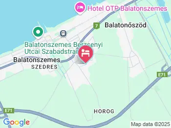 Ágnes Nyaraló Balatonszemes a térképen