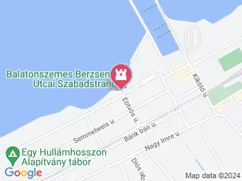 Balatonszemesi Élményfürdő Balatonszemes a térképen