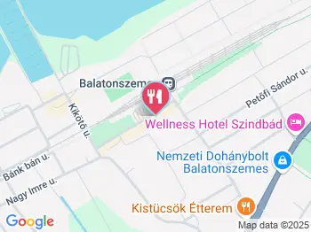 Beáta Kávéház & Fagylaltbár Balatonszemes a térképen