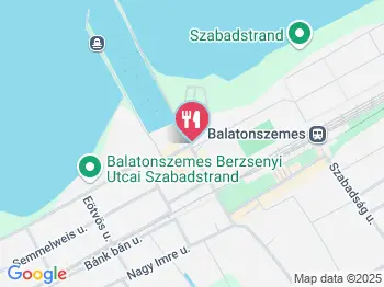 Hal-Álom Halsütő Balatonszemes a térképen