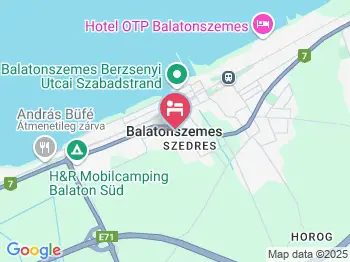 Hotel OTP Balatonszemes Balatonszemes a térképen
