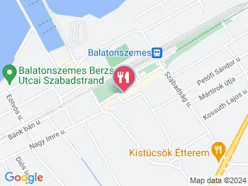 Juice Bar Balaton Balatonszemes a térképen