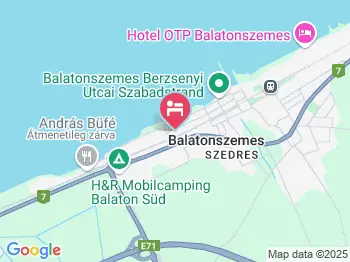 Karsai Pihenőház Balatonszemes a térképen