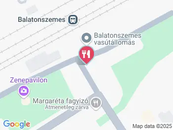 Lángosház Balatonszemes a térképen