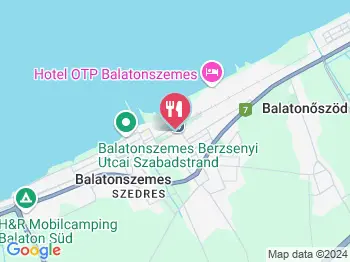 Margaréta fagyizó Balatonszemes a térképen