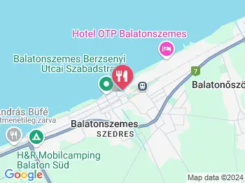 Marina Café & Bistro Balatonszemes a térképen