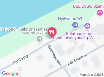 Pléh Büfé Balatonszemes a térképen