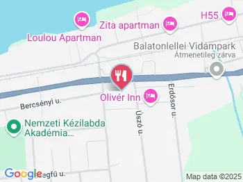 Rider Beach Balatonszemes a térképen