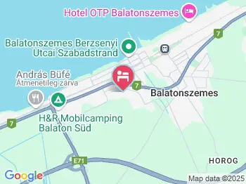 Schmal Apartman Balatonszemes a térképen