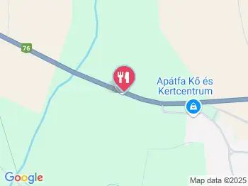 Gulya Csárda Balatonszentgyörgy a térképen