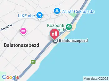 Bakterház - Reggeliző-Kávézó-Éléskamra Balatonszepezd a térképen