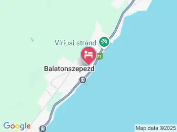 Rozgonyi Apartman Balatonszepezd a térképen